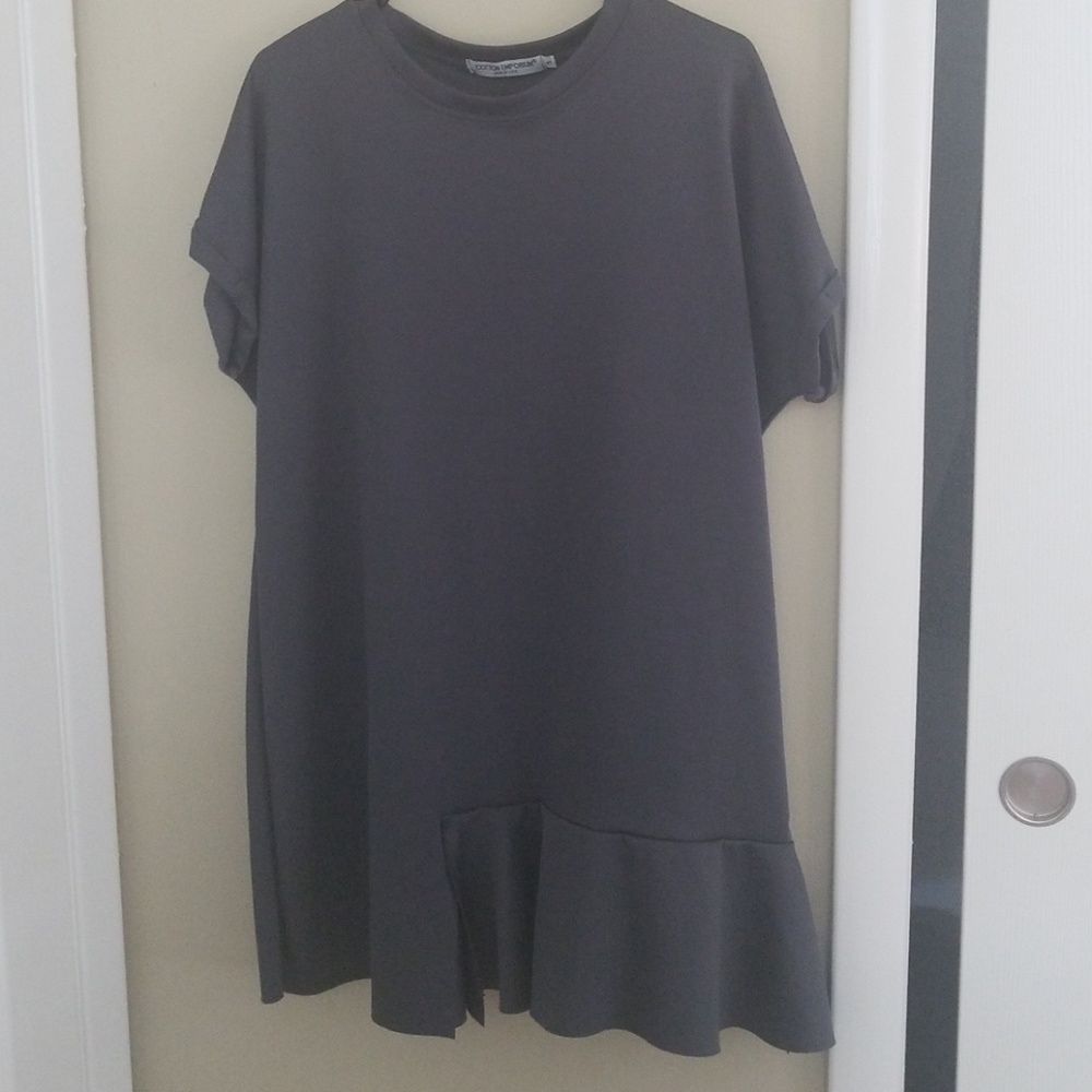 Gray dress